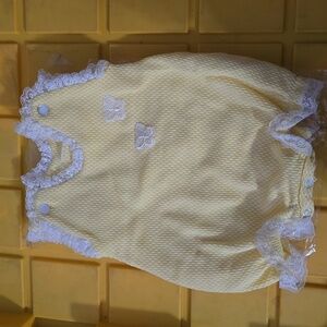 Cute Handmade Butterfly Romper 0-3m
